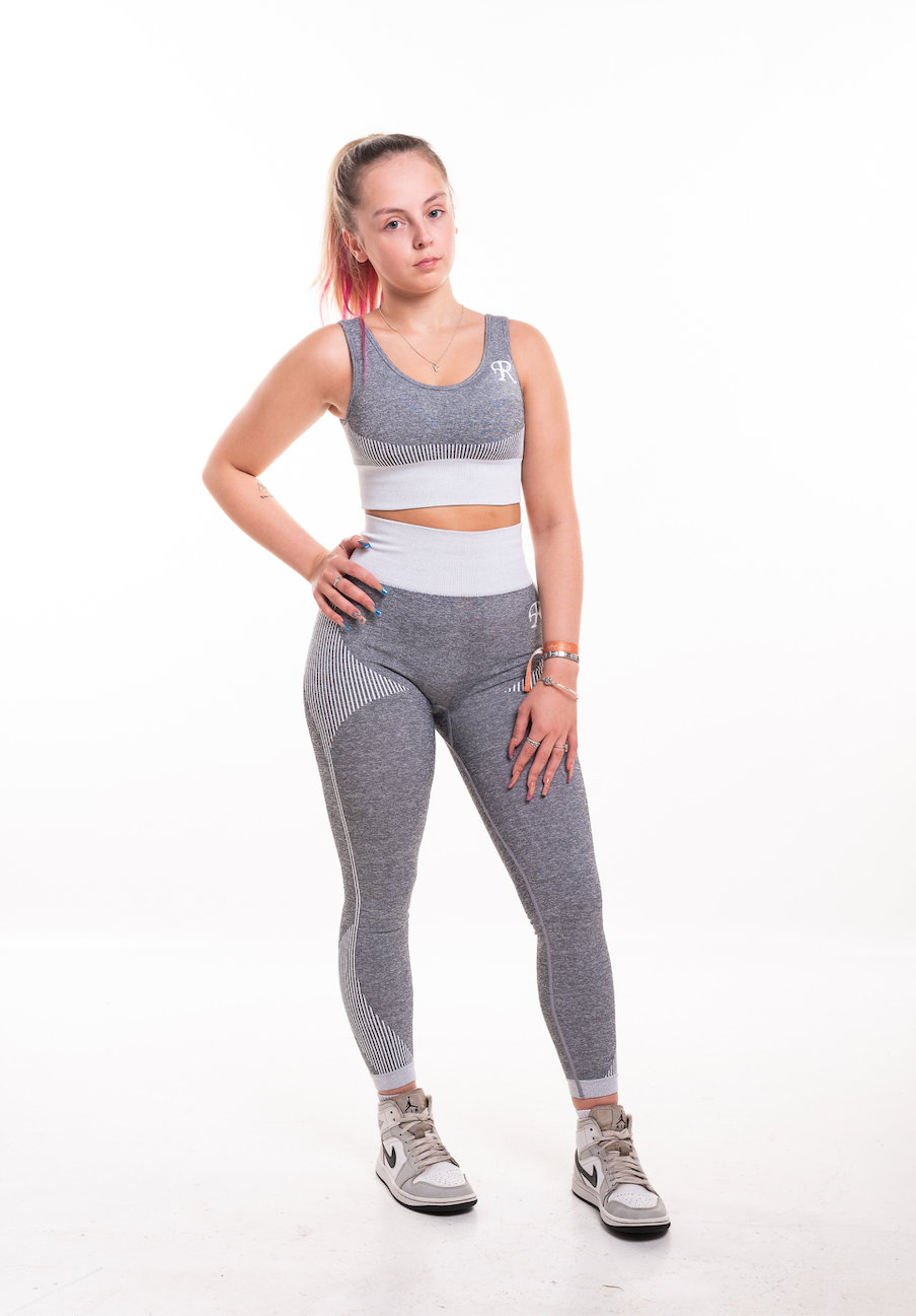 ROCK® Essential Seamless Leggings Light Grey