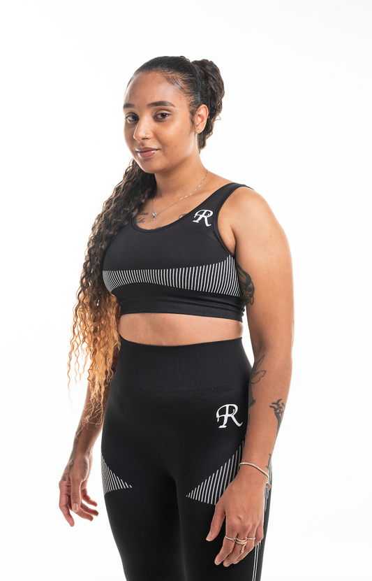 ROCK® Essential Seamless Sport Bra Black