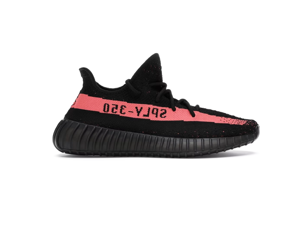 Yeezy 350 V2 "Core Black Red"