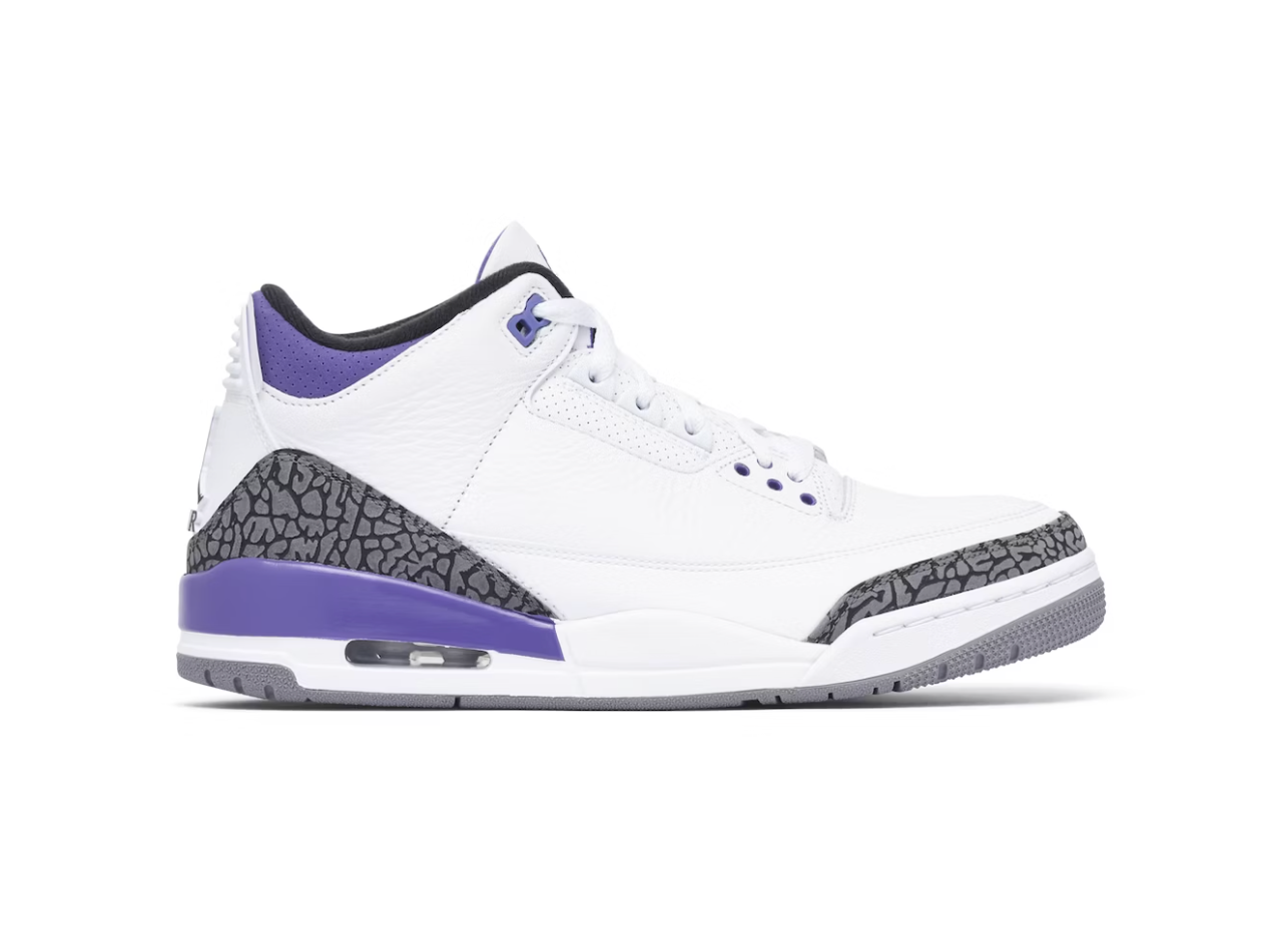 Jordan 3 Retro "Dark Iris"