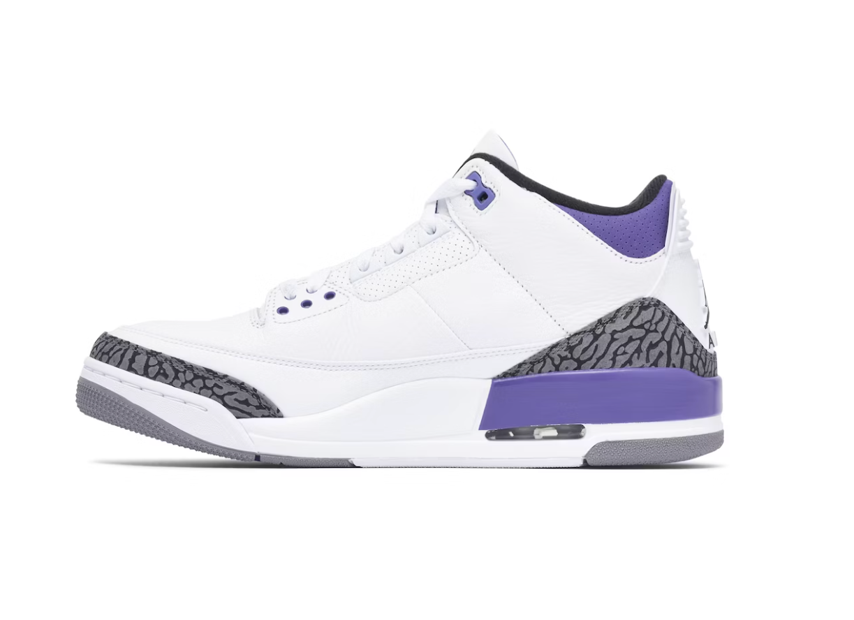 Jordan 3 Retro "Dark Iris"