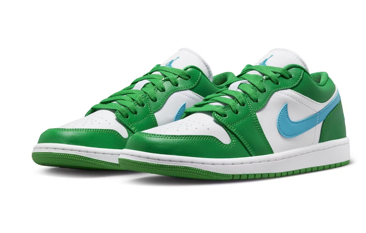 Jordan 1 Low "Lucky Green Aquatone"