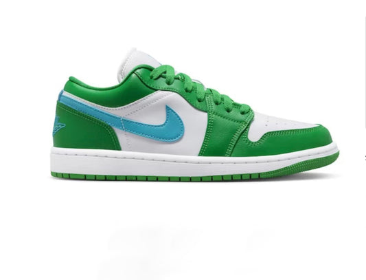 Jordan 1 Low "Lucky Green Aquatone"